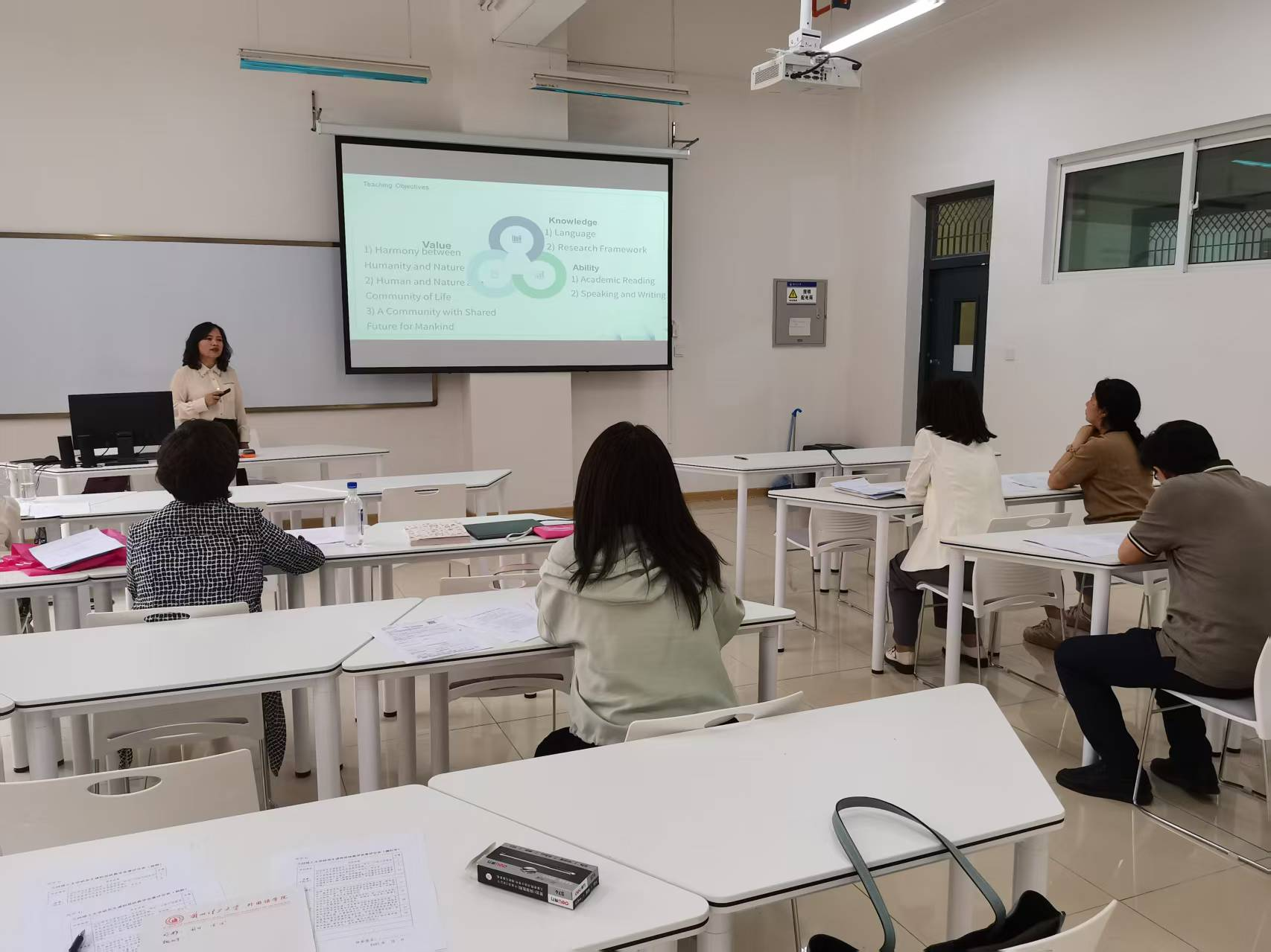 必赢766net手机版成功举办第二届研究生课程思政教学竞赛